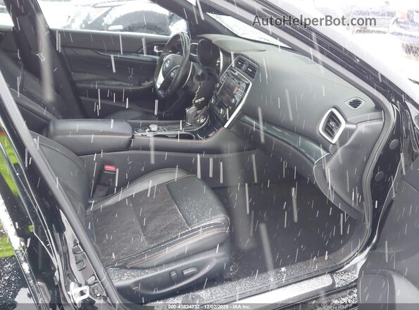 1N4AA6EV2LC374322 2020 NISSAN MAXIMA SR Черный Вид салона спереди