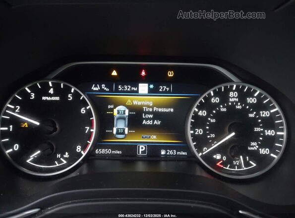 1N4AA6EV2LC374322 2020 NISSAN MAXIMA SR Черный Вид задних сидений