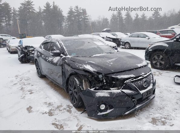 1N4AA6EV2LC374322 2020 NISSAN MAXIMA SR Черный Передняя правая четверть