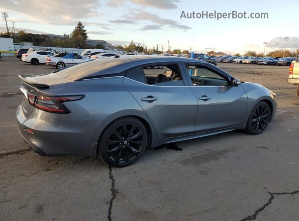 1N4AA6EV2LC378192 2020 NISSAN MAXIMA SR Серый Задняя правая четверть
