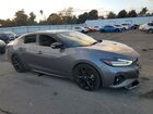 2020 Nissan Maxima Sr Серый vin: 1N4AA6EV2LC378192