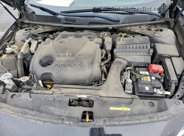 1N4AA6EV3LC384678 2020 NISSAN MAXIMA SR Черный Вид задней части салона