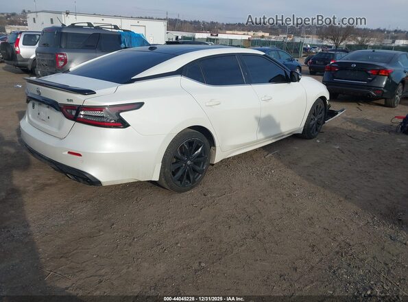 1N4AA6EV4MC504280 2021 NISSAN MAXIMA SR White Задня права чверть