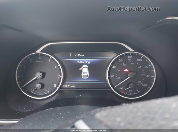 1N4AA6EV4MC504280 2021 NISSAN MAXIMA SR White Вид задніх сидінь