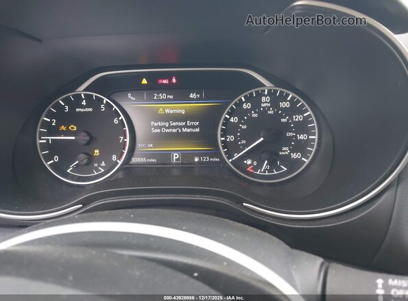 1N4AA6FV2PC502563 2023 NISSAN MAXIMA PLATINUM Белый Вид задних сидений