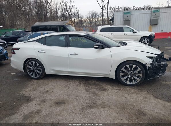 1N4AA6FV2PC502563 2023 NISSAN MAXIMA PLATINUM Белый Вид задней части салона