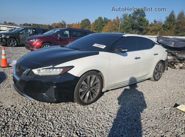 1N4AA6FV2PC512512 2023 NISSAN MAXIMA PLATINUM Белый Передняя левая четверть