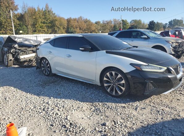 1N4AA6FV2PC512512 2023 NISSAN MAXIMA PLATINUM Белый Передняя правая четверть