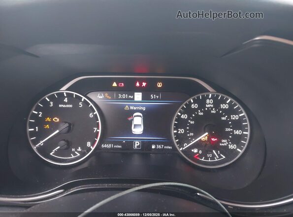 1N4AA6FV3LC366812 2020 NISSAN MAXIMA PLATINUM Черный Вид задних сидений