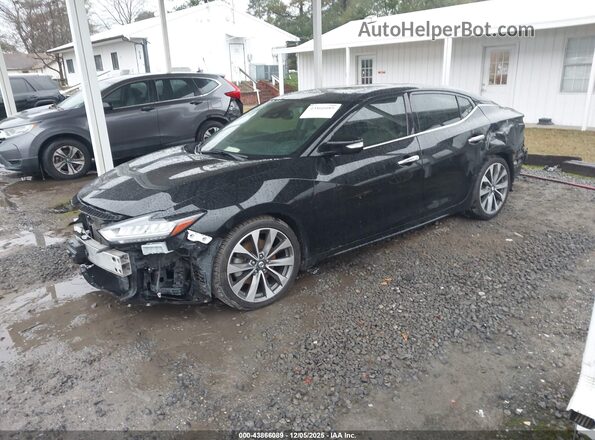 1N4AA6FV3LC366812 2020 NISSAN MAXIMA PLATINUM Черный Передняя левая четверть