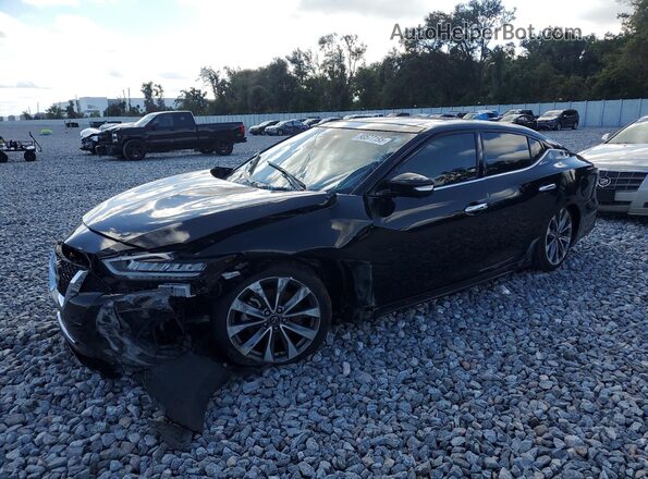 1N4AA6FV4PC503567 2023 NISSAN MAXIMA PLATINUM Черный Передняя левая четверть