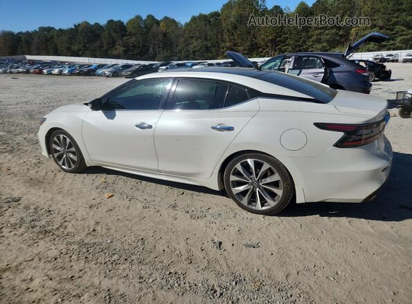 1N4AA6FV9LC377975 2020 NISSAN MAXIMA PLATINUM Белый Задняя левая четверть