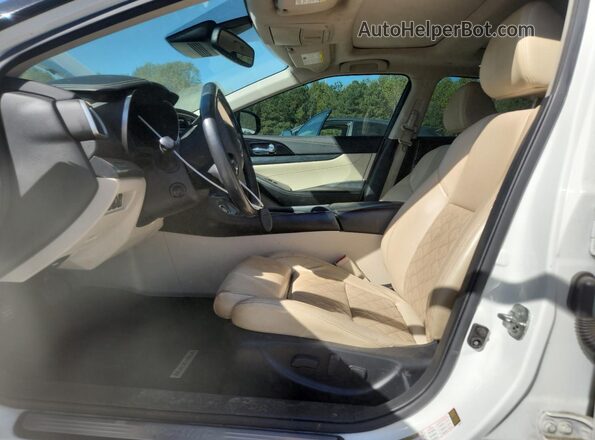 1N4AA6FV9LC377975 2020 NISSAN MAXIMA PLATINUM Белый Вид салона спереди