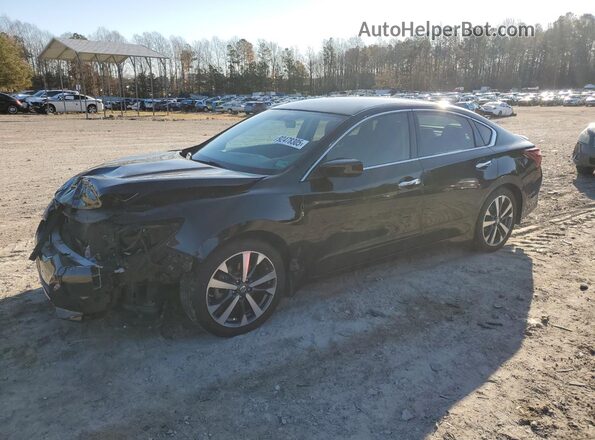 1N4AL3AP0HC297411 2017 NISSAN ALTIMA Черный Передняя левая четверть