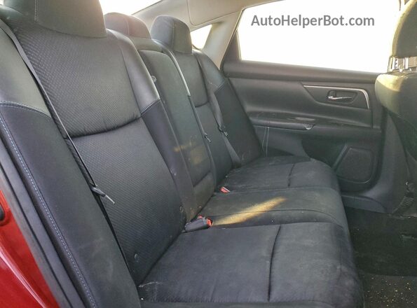 1N4AL3AP7GN316734 2016 NISSAN ALTIMA Красный Вид задних сидений
