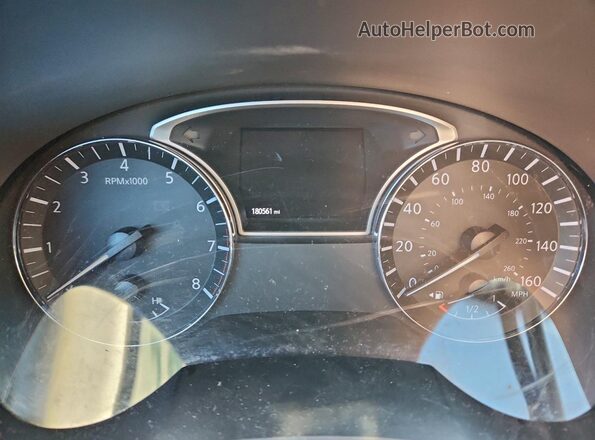 1N4AL3AP7GN371409 2016 NISSAN ALTIMA Белый Вид щитка приборов