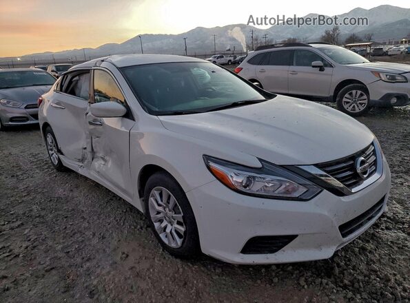 1N4AL3AP7GN371409 2016 NISSAN ALTIMA Белый Передняя правая четверть