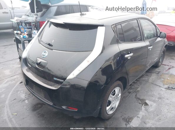 1N4AZ0CP1GC309249 2016 NISSAN LEAF Black Tył prawy