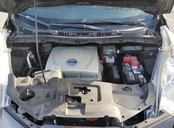 1N4AZ0CP2GC303573 2016 NISSAN LEAF Коричневый Вид задней части салона