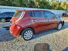 2016 Nissan Leaf S Бордовый vin: 1N4AZ0CP9GC306227
