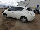 2016 Nissan Leaf S White vin: 1N4AZ0CP9GC307541
