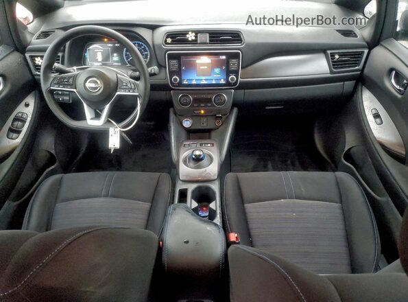 1N4AZ1BV1PC551481 2023 NISSAN LEAF Gray Widok deski rozdzielczej
