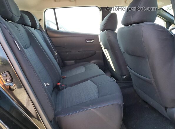 1N4AZ1BV1SC559573 2025 NISSAN LEAF Black Вид задніх сидінь