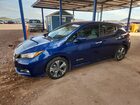 2018 Nissan Leaf S Blue vin: 1N4AZ1CP2JC306910