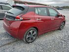2018 Nissan Leaf S Red vin: 1N4AZ1CP3JC300081