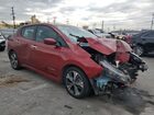2018 Nissan Leaf S Red vin: 1N4AZ1CP3JC309900