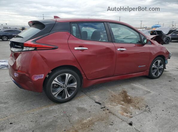 1N4AZ1CP3JC309900 2018 NISSAN LEAF Red Rear right