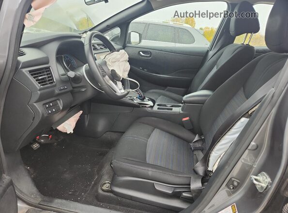 1N4AZ1CP4LC303848 2020 NISSAN LEAF Gray Vista interior delantera