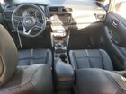 2018 Nissan Leaf S Burgundy vin: 1N4AZ1CP9JC313689