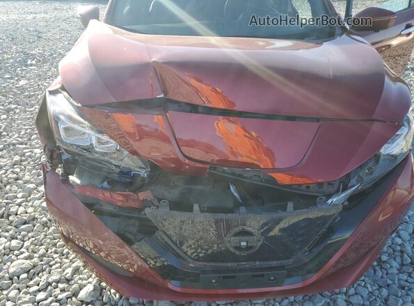 1N4AZ1CP9JC313689 2018 NISSAN LEAF Burgundy Вид підкапотного простору