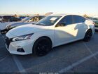 2022 Nissan Altima Sr Fwd Белый vin: 1N4BL4CV1NN330096