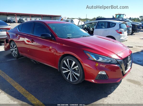 1N4BL4CV4KC181867 2019 NISSAN ALTIMA Красный Передняя правая четверть