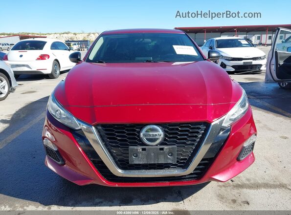 1N4BL4CV4KC181867 2019 NISSAN ALTIMA Красный Вид щитка приборов