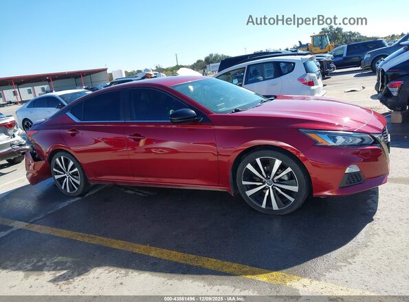 1N4BL4CV4KC181867 2019 NISSAN ALTIMA Красный Вид задней части салона