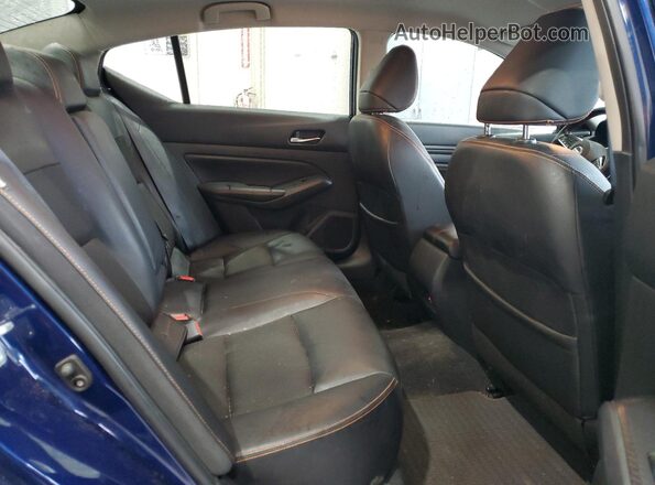 1N4BL4CW4LC124465 2020 NISSAN ALTIMA Blue Rear seats view