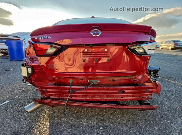 1N4BL4EV1MN353602 2021 NISSAN ALTIMA Burgundy Widok z tyłu
