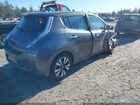 2016 Nissan Leaf Sl Gray vin: 1N4BZ0CP3GC311671