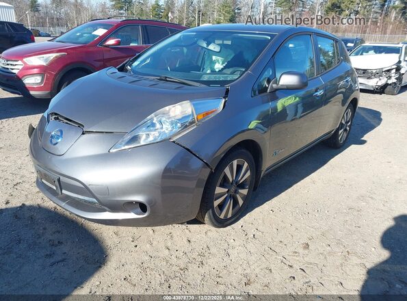 1N4BZ0CP3GC311671 2016 NISSAN LEAF Gray Przód lewy