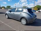 2017 Nissan Leaf S Серый vin: 1N4BZ0CP3HC301725