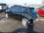 2017 Nissan Leaf S Черный vin: 1N4BZ0CP5HC308918