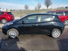 2017 Nissan Leaf S Черный vin: 1N4BZ0CP5HC308918