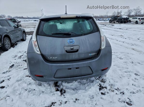 1N4BZ0CP6GC307744 2016 NISSAN LEAF Gray Вид ззаду