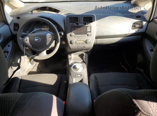1N4BZ0CP7GC314380 2016 NISSAN LEAF Blue Widok deski rozdzielczej