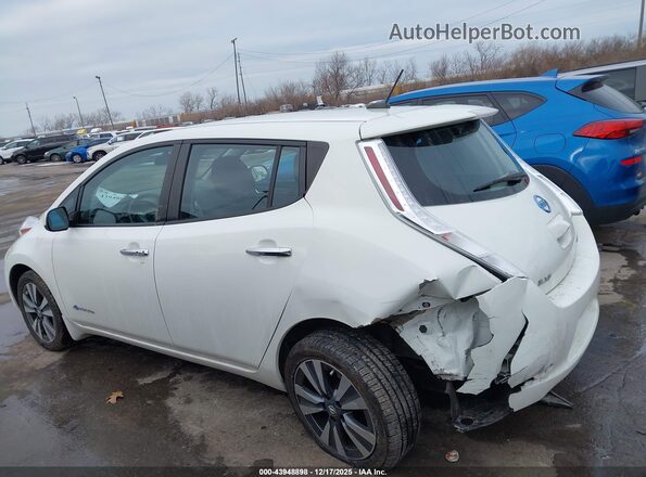 1N4BZ0CP8GC314453 2016 NISSAN LEAF Белый Панорамный вид салона 360°