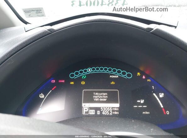 1N4BZ0CP9GC309035 2016 NISSAN LEAF Бордовый Вид задних сидений