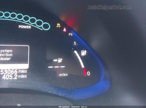 1N4BZ0CP9GC309035 2016 NISSAN LEAF Бордовый 